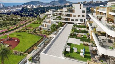 Serpentine, Lejligheder med Havudsigt i Finestrat in España Casas