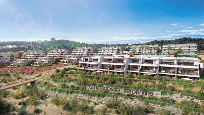 Serpentine, Lejligheder med Havudsigt i Finestrat in España Casas
