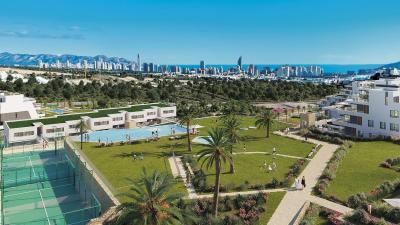 Serpentine, Lejligheder med Havudsigt i Finestrat in España Casas
